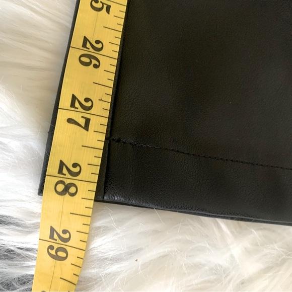 7 FOR ALL MANKIND Trouser Pleather Pant - Picture 7 of 9